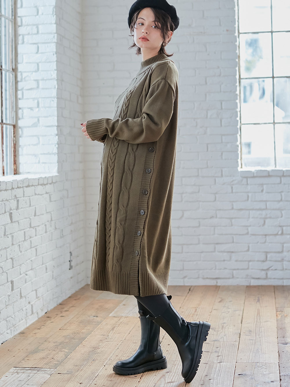 楽天市場】【SALE／13%OFF】ホールガーメントニットワンピース A