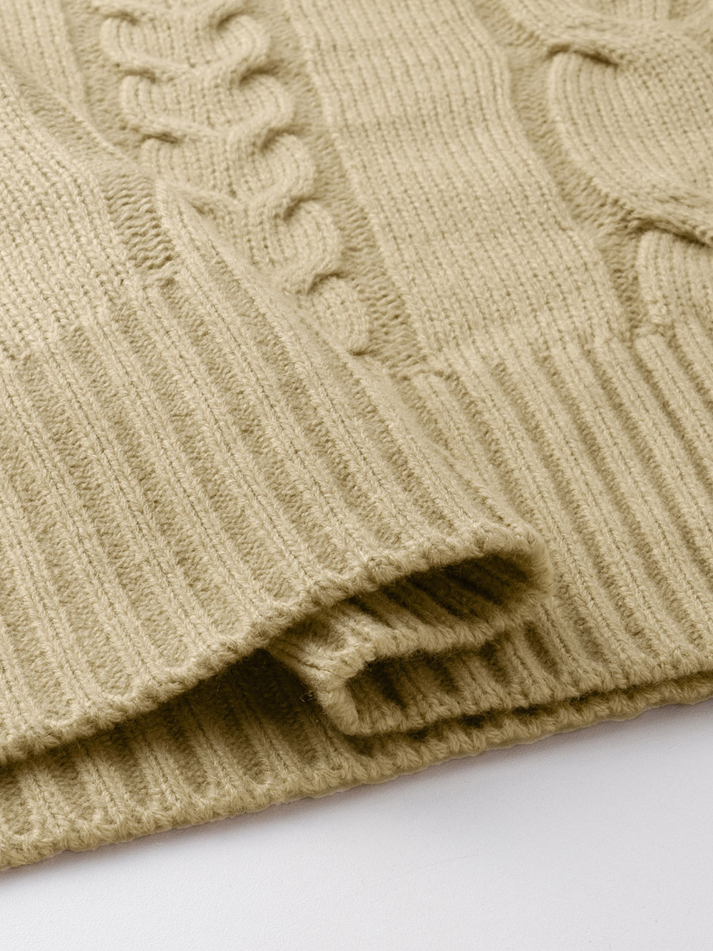 マタニティ ワンピース|ケーブルニットワンピース マタニティ・産後【出産後も長く使える】