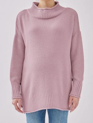 マタニティ トップス|Rosemadame（ローズマダム）ニットチュニック　マタニティ・産後授乳服【出産後も長く使える】