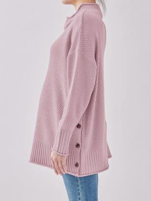 マタニティ トップス|Rosemadame（ローズマダム）ニットチュニック　マタニティ・産後授乳服【出産後も長く使える】