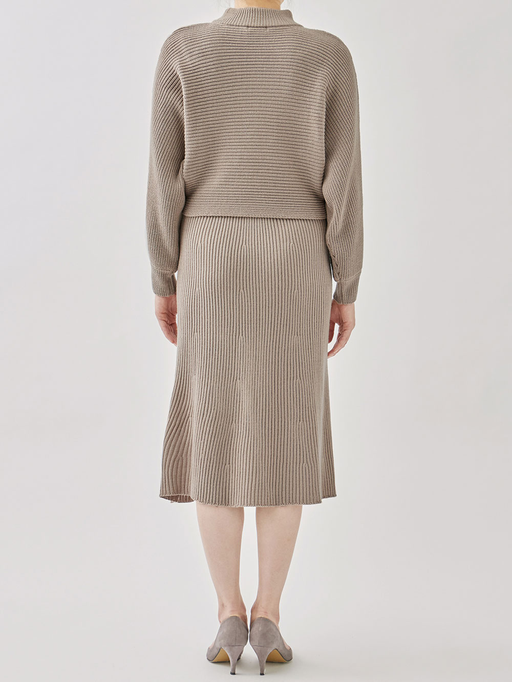 マタニティ ワンピース|Rosemadame（ローズマダム）ニットワンピース　マタニティ・産後授乳服【出産後も長く使える】