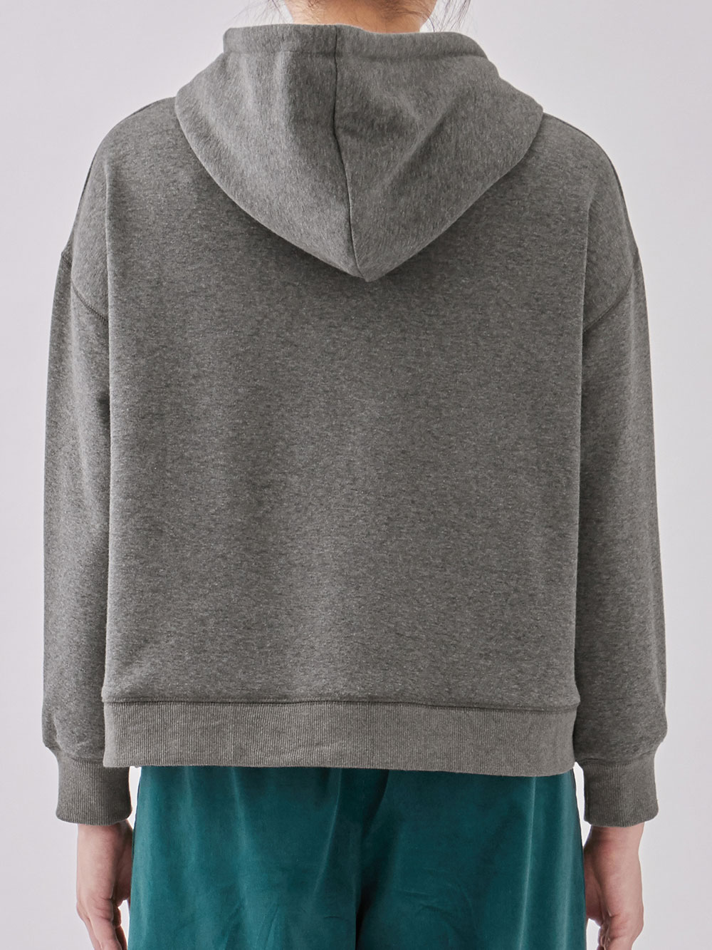 マタニティ トップス|【極暖】裏シャギーあったかパーカー【出産後も長く使える】