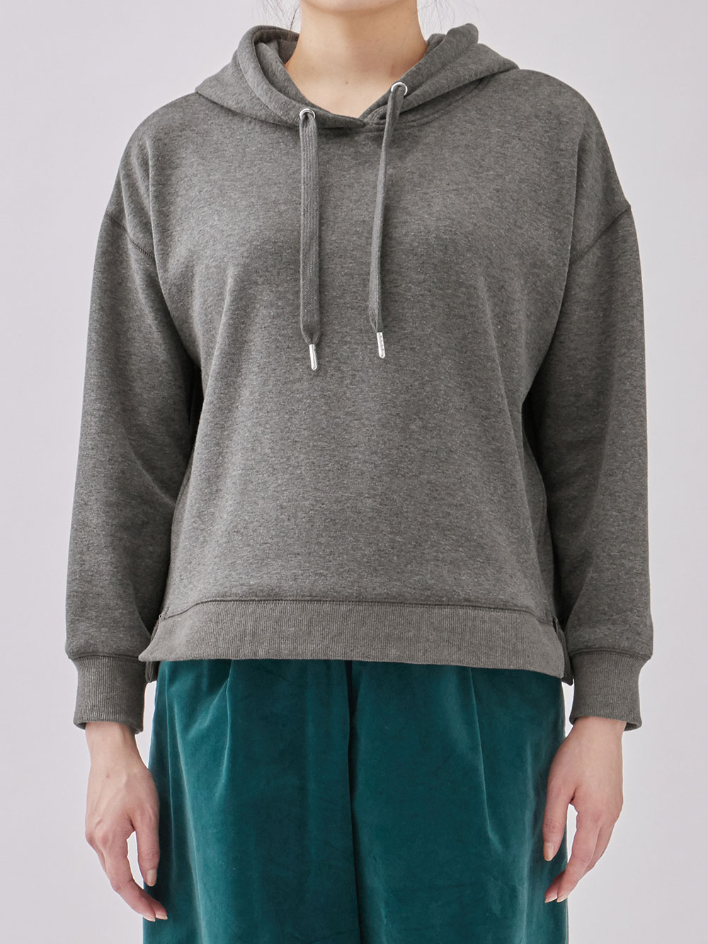 マタニティ トップス|【極暖】裏シャギーあったかパーカー【出産後も長く使える】