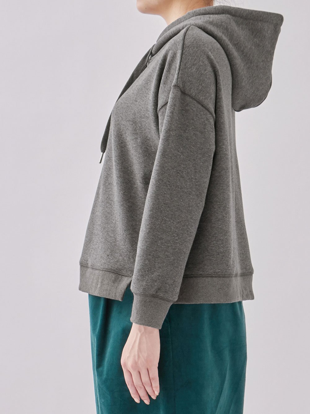 マタニティ トップス|【極暖】裏シャギーあったかパーカー【出産後も長く使える】