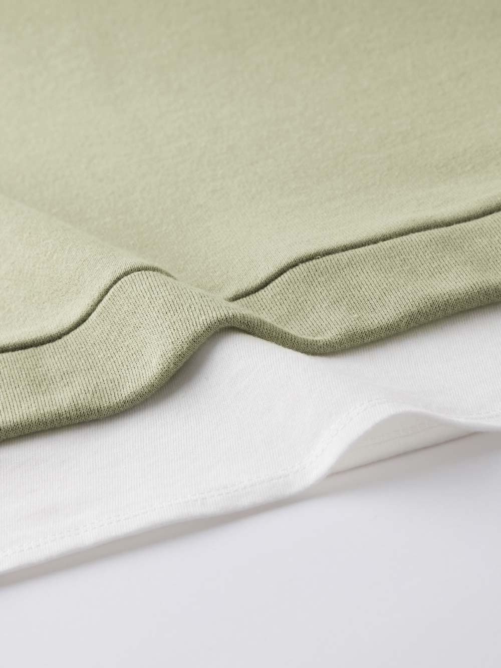 マタニティ ワンピース|Rosemadame（ローズマダム）　カレッジロゴレイヤード風ワンピース　マタニティ・産後授乳服【出産後も長く使える】