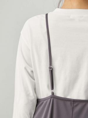 マタニティ ワンピース|Rosemadame（ローズマダム）　カットソーキャミワンピ&トップスセット　マタニティ・産後授乳服【出産後も長く使える】