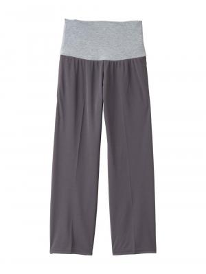 マタニティ パンツ|Rosemadame（ローズマダム）　カットソーセンタープレスパンツ　マタニティ・産後|チャコール