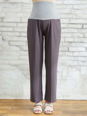 マタニティ パンツ|Rosemadame（ローズマダム）　カットソーセンタープレスパンツ　マタニティ・産後