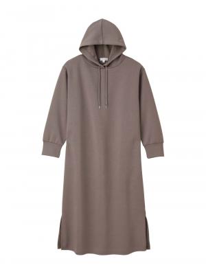 マタニティ ワンピース|Rosemadame（ローズマダム）　パーカーワンピース　マタニティ・産後授乳服【出産後も長く使える】|チャコール