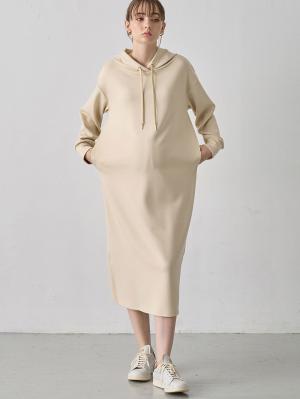 Rosemadame（ローズマダム）　パーカーワンピース　マタニティ・産後授乳服【出産後も長く使える】10293