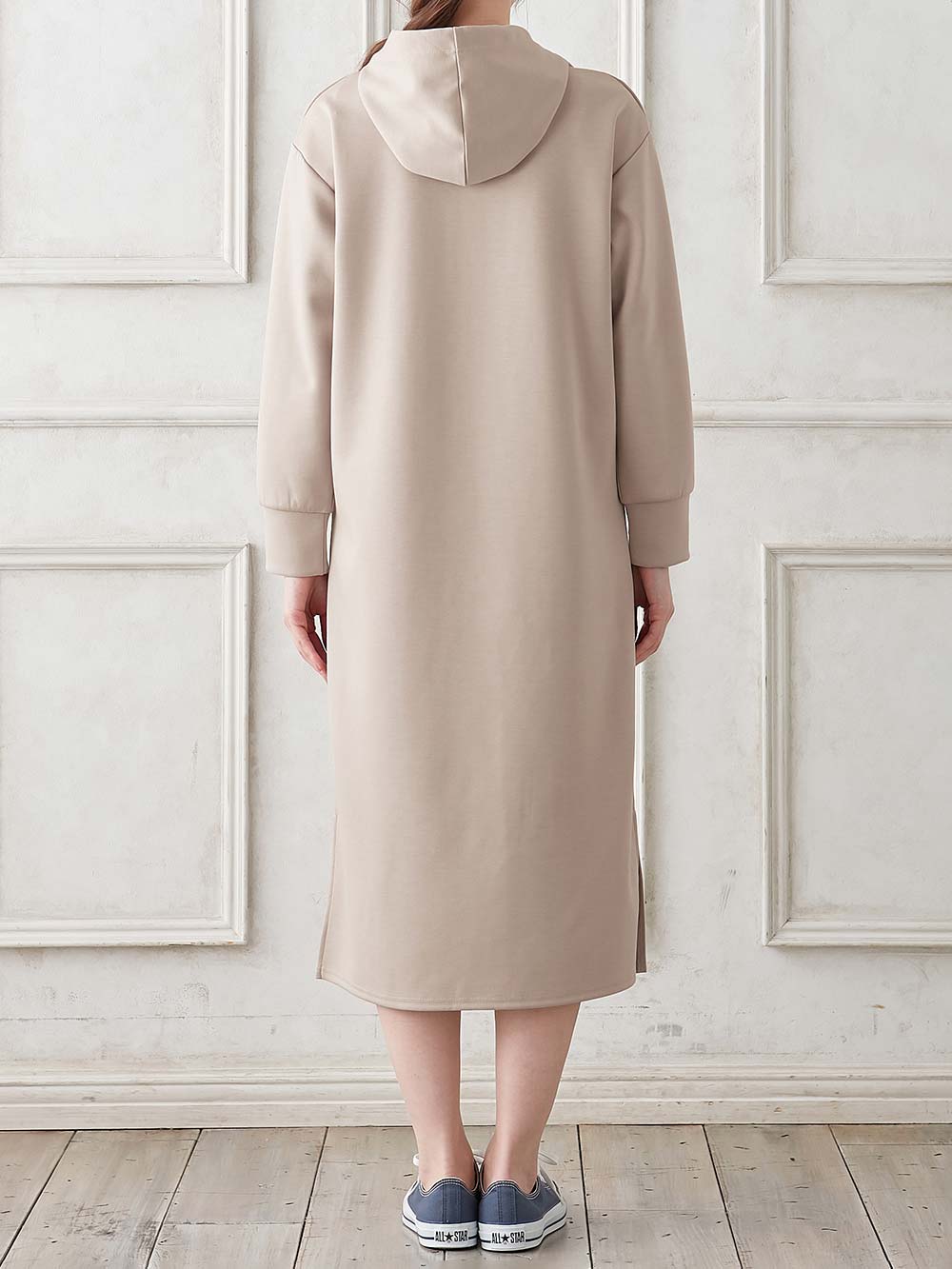 マタニティ ワンピース|Rosemadame（ローズマダム）　パーカーワンピース　マタニティ・産後授乳服【出産後も長く使える】