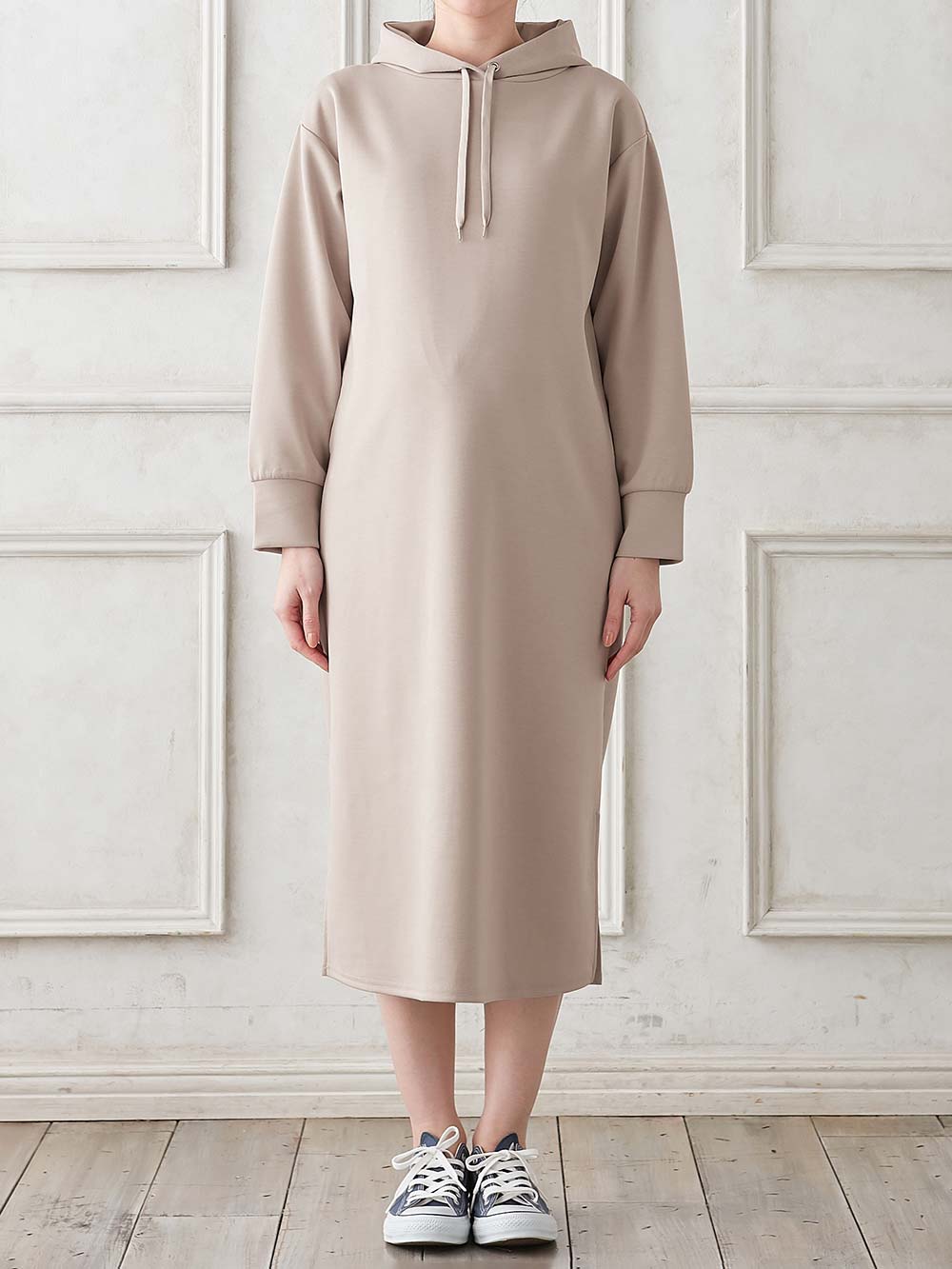 マタニティ ワンピース|Rosemadame（ローズマダム）　パーカーワンピース　マタニティ・産後授乳服【出産後も長く使える】