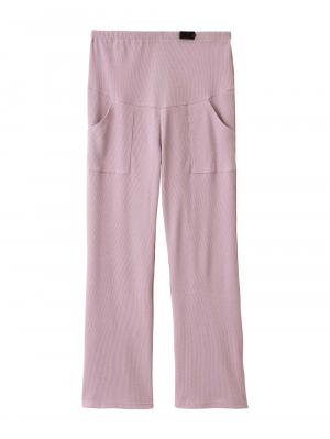 マタニティ パジャマ・ルームウェア|Rosemadame（ローズマダム）　ワッフル素材ルームパンツ　マタニティ・産後【出産後も長く使える】|ラベンダー