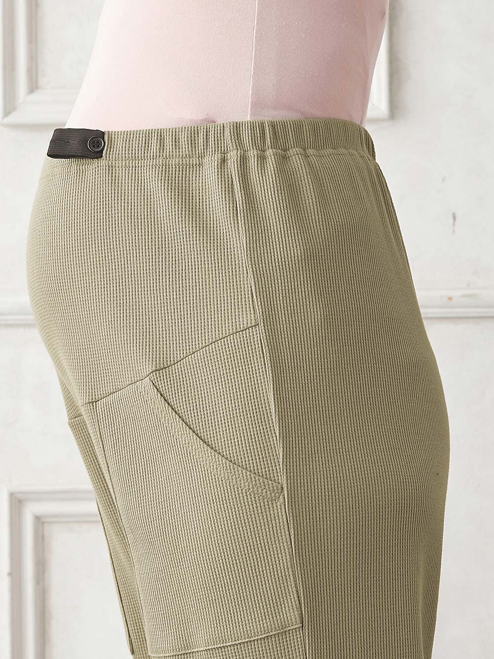 マタニティ パジャマ・ルームウェア|Rosemadame（ローズマダム）　ワッフル素材ルームパンツ　マタニティ・産後【出産後も長く使える】