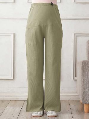 マタニティ パジャマ・ルームウェア|Rosemadame（ローズマダム）　ワッフル素材ルームパンツ　マタニティ・産後【出産後も長く使える】