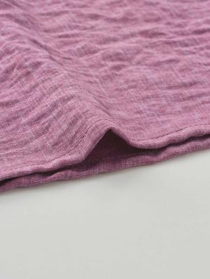 マタニティ ワンピース|Rosemadame（ローズマダム）　リネン風ドロストワンピース　マタニティ・産後授乳服【出産後も長く使える】