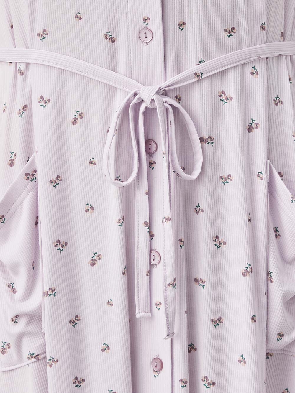 マタニティ パジャマ・ルームウェア|Rosemadame（ローズマダム）　小花柄半袖ルームワンピース　マタニティ・産後授乳パジャマ【出産後も長く使える】