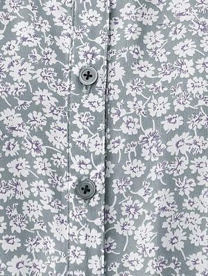 マタニティ ワンピース|フレンチフレアスリーブ花柄ワンピース　マタニティ・産後授乳服【出産後も長く使える】