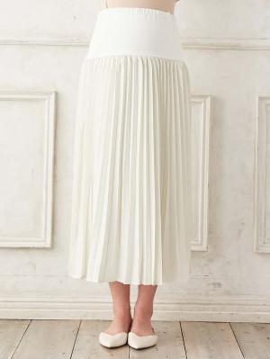 マタニティ スカート|プリーツスカート マタニティ・産後【出産後も長く使える】