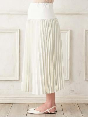 マタニティ スカート|プリーツスカート マタニティ・産後【出産後も長く使える】