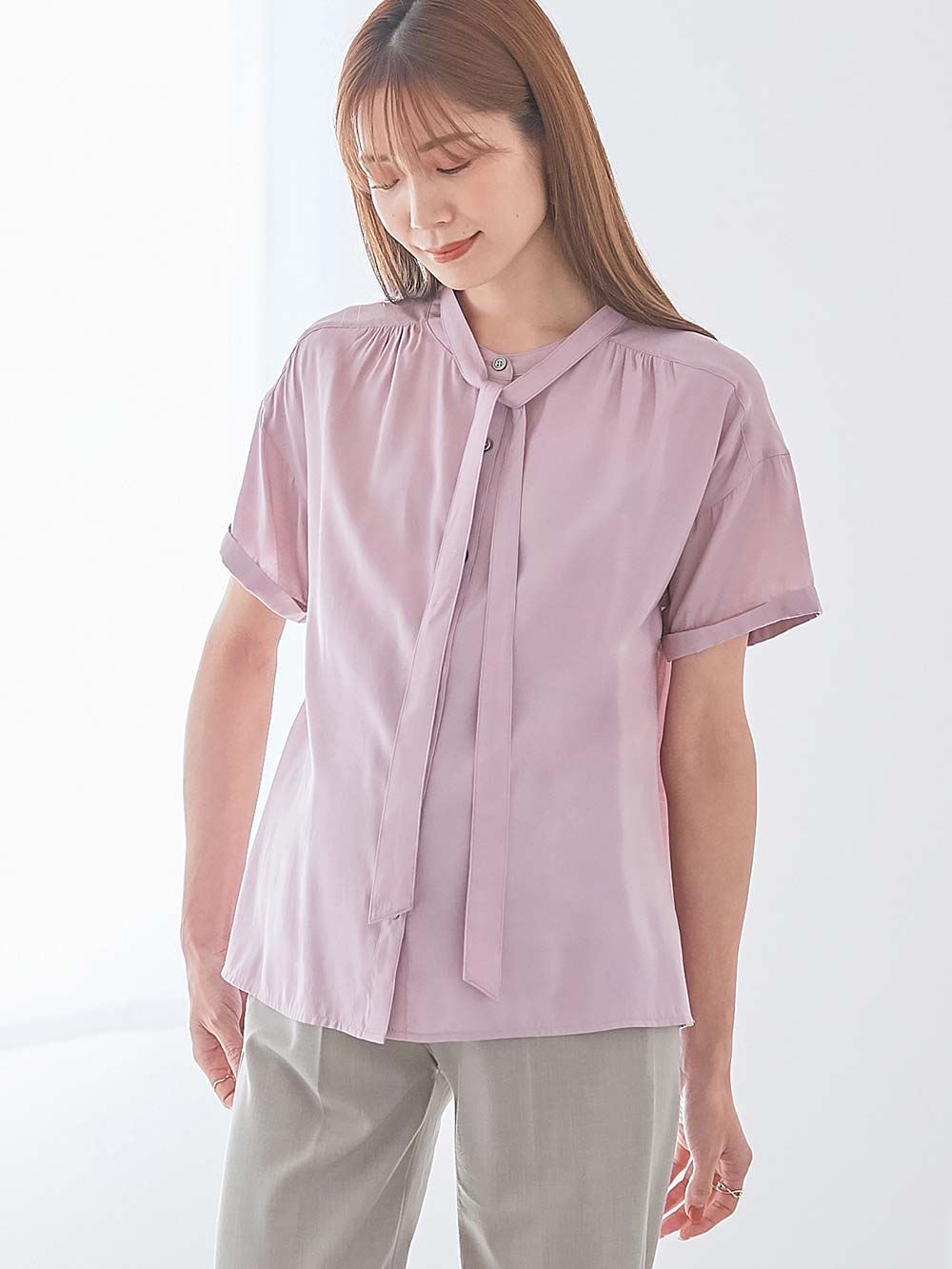 bitnabi  お出かけブラウス　授乳服　ママ　Mサイズ bitnabi お出かけブラウス 授乳服 ママ Mサイズ - マタニティ