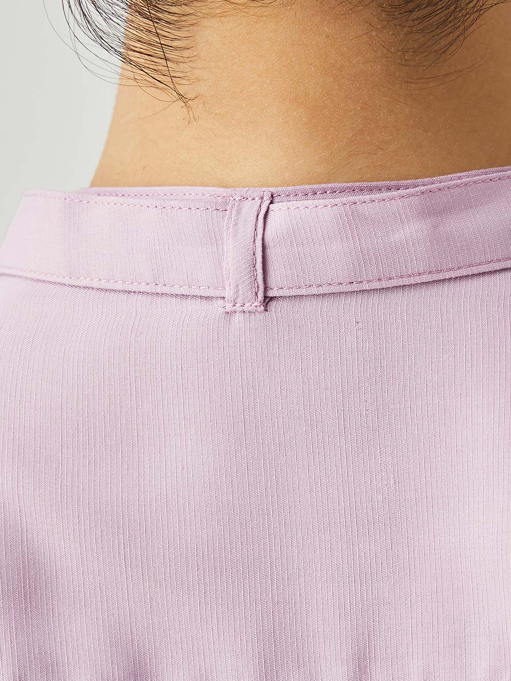 マタニティ トップス|ボウタイ付き半袖ブラウス　マタニティ・産後授乳服【出産後も長く使える】