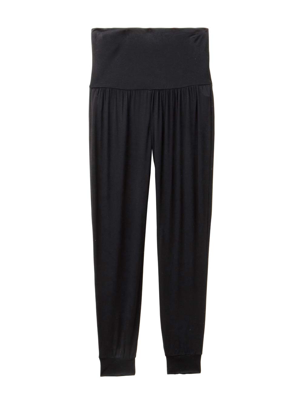 マタニティ パンツ|fairy（フェアリー）涼感らくちんジョガーパンツ　マタニティ・産後【出産後も長く使える】|ブラック