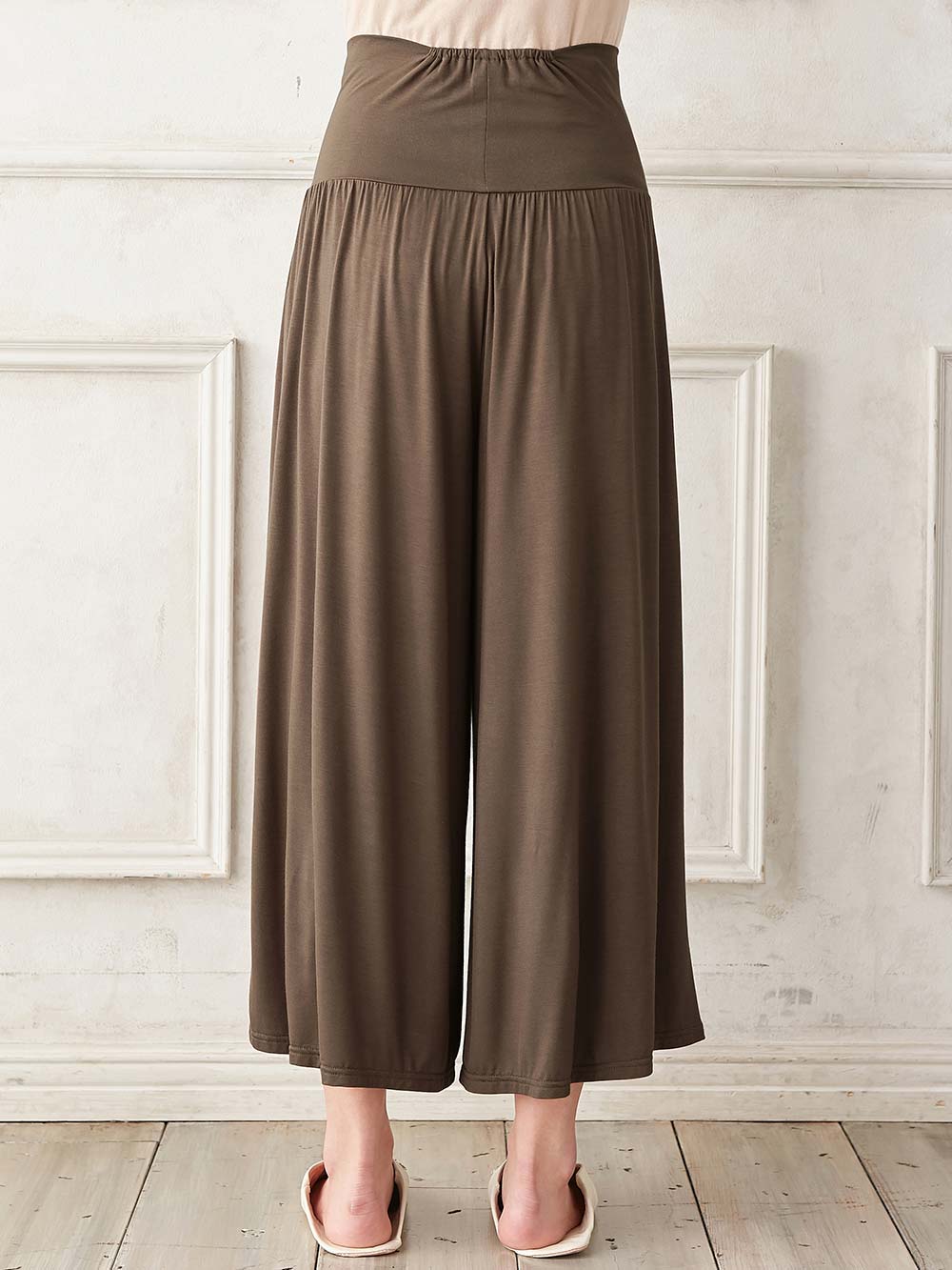 マタニティ パンツ|fairy（フェアリー）涼感らくちんルームパンツ　マタニティ・産後【出産後も長く使える】