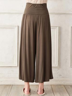 マタニティ パンツ|fairy（フェアリー）涼感らくちんルームパンツ　マタニティ・産後【出産後も長く使える】