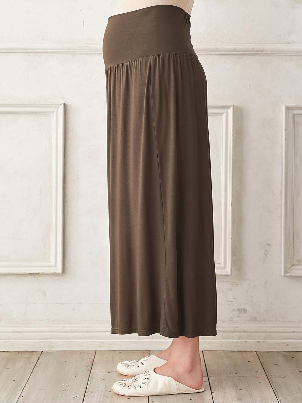 マタニティ パンツ|fairy（フェアリー）涼感らくちんルームパンツ　マタニティ・産後【出産後も長く使える】