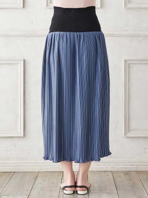 マタニティ スカート|fairy（フェアリー）らくちんプリーツスカート　マタニティ・産後【出産後も長く使える】