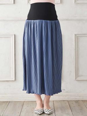 マタニティ スカート|fairy（フェアリー）らくちんプリーツスカート　マタニティ・産後【出産後も長く使える】