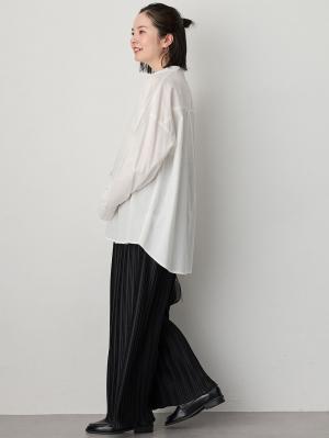 マタニティ パンツ|fairy（フェアリー）らくちんプリーツパンツ　マタニティ・産後【出産後も長く使える】|ブラック