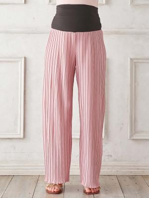 マタニティ パンツ|fairy（フェアリー）らくちんプリーツパンツ　マタニティ・産後【出産後も長く使える】