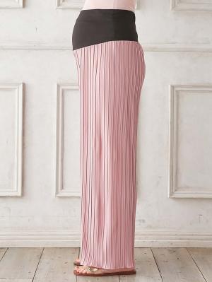 マタニティ パンツ|fairy（フェアリー）らくちんプリーツパンツ　マタニティ・産後【出産後も長く使える】