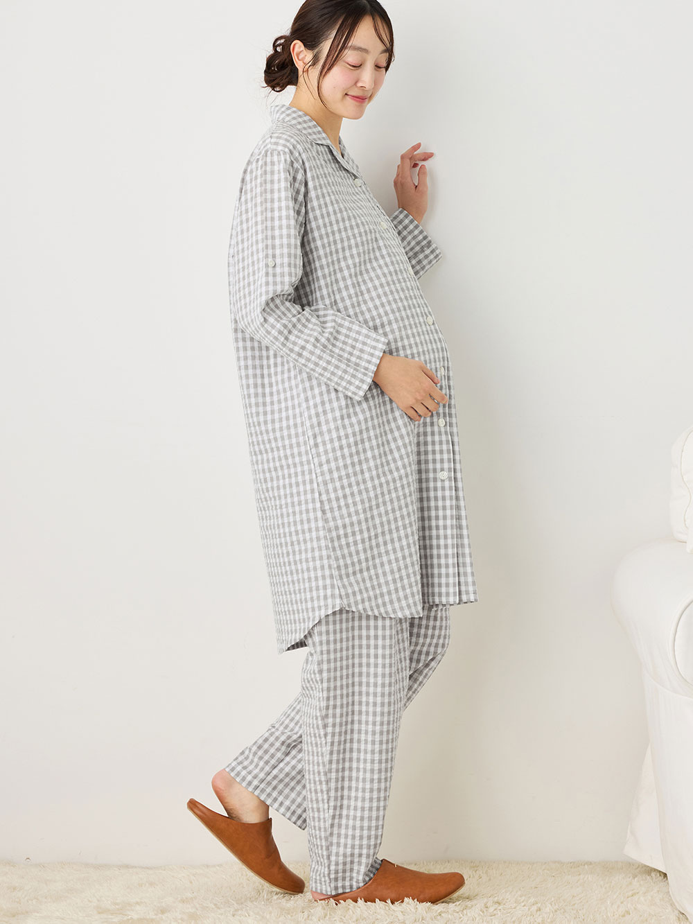 fairy（フェアリー）サラっと快適 綿100％パジャマ マタニティ・産後  