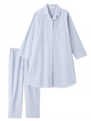 fairy（フェアリー）サラっと快適　綿100％パジャマ　マタニティ・産後授乳パジャマ【出産後も長く使える】 10354