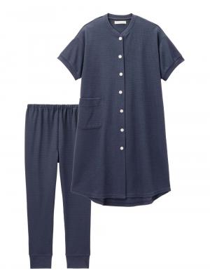 fairy（フェアリー）ワッフル半袖パジャマ　マタニティ・産後授乳パジャマ【出産後も長く使える】10356