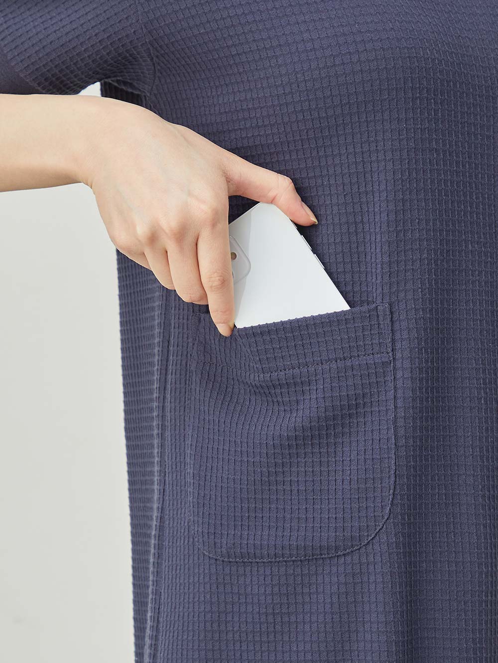 マタニティ パジャマ・ルームウェア|fairy（フェアリー）ワッフル半袖パジャマ　マタニティ・産後授乳パジャマ【出産後も長く使える】