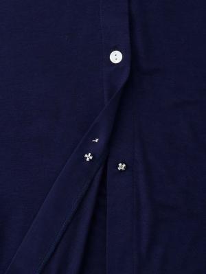 マタニティ パジャマ・ルームウェア|fairy（フェアリー）涼感前開き半袖ネグリジェ　マタニティ・産後授乳パジャマ【出産後も長く使える】