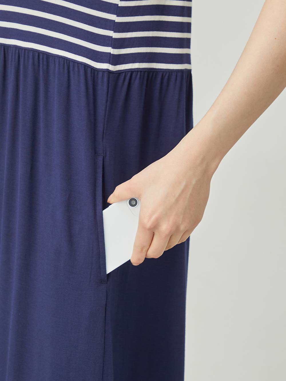 マタニティ パジャマ・ルームウェア|fairy（フェアリー）涼感前開き半袖ネグリジェ　マタニティ・産後授乳パジャマ【出産後も長く使える】