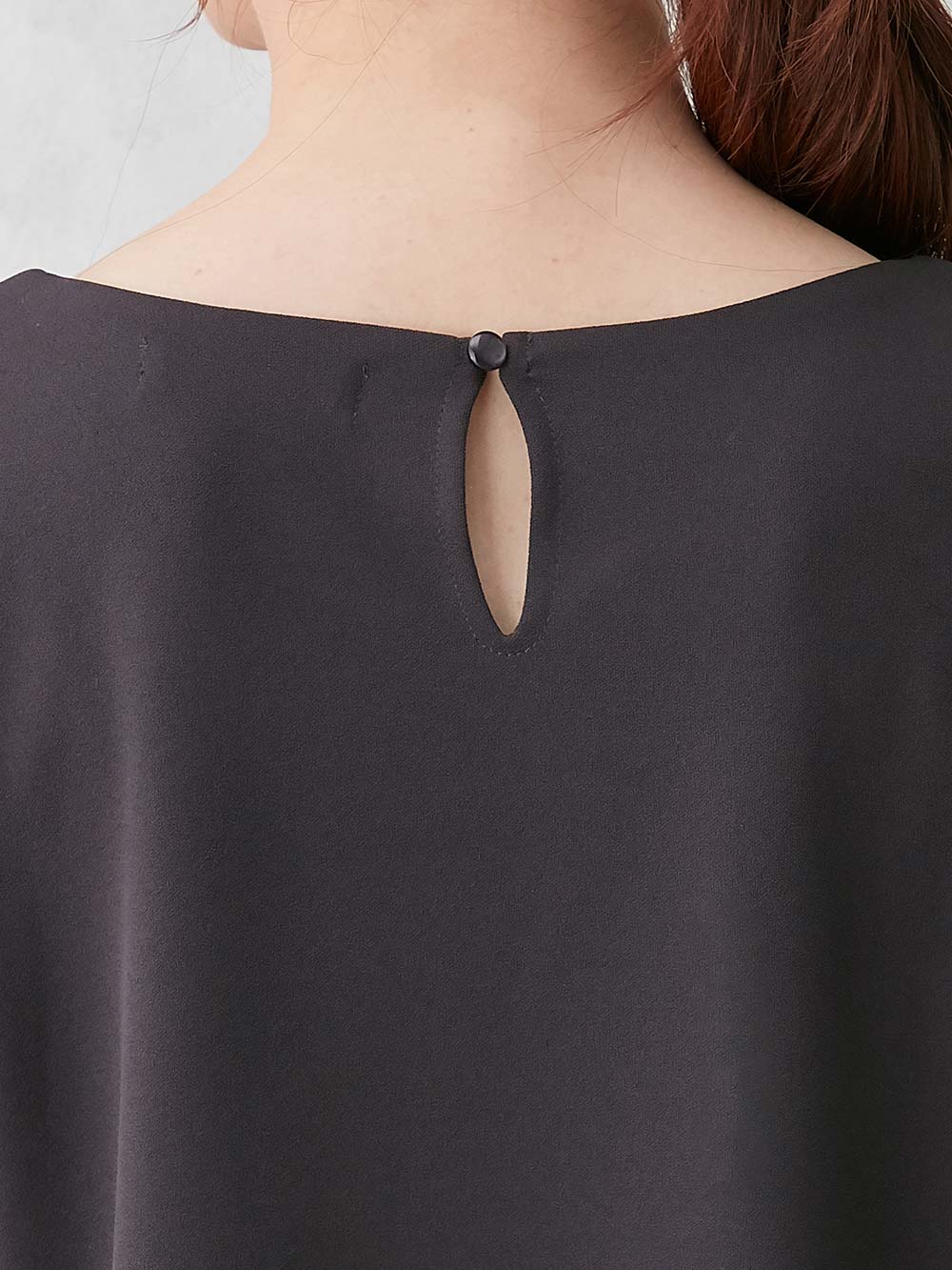 マタニティ トップス|強撚スムーストップス　マタニティ・産後授乳服【出産後も長く使える】