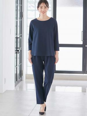 マタニティ トップス|強撚スムーストップス　マタニティ・産後授乳服【出産後も長く使える】