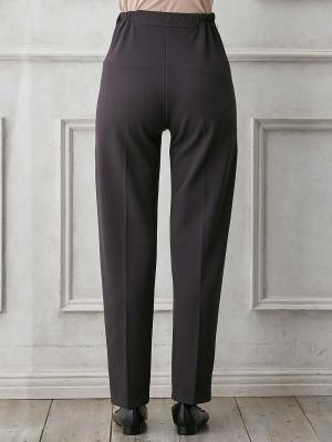 マタニティ パンツ|P・パンツ　強撚スムースセンタープレステーパード