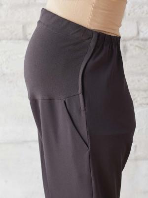 マタニティ パンツ|P・パンツ　強撚スムースセンタープレステーパード