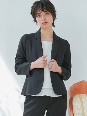 マタニティ トップス|自宅で洗えるテーラードジャケット　マタニティ・産後【出産後も長く使える】|ブラック