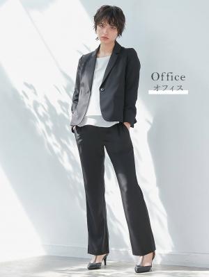 マタニティ パンツ|自宅で洗えるストレートパンツ　マタニティ・産後【出産後も長く使える】