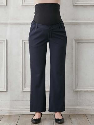 マタニティ パンツ|自宅で洗えるストレートパンツ　マタニティ・産後【出産後も長く使える】