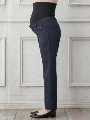 マタニティ パンツ|自宅で洗えるストレートパンツ　マタニティ・産後【出産後も長く使える】