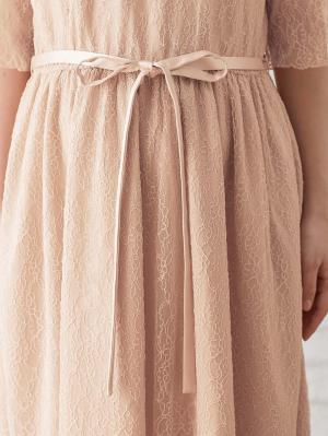 マタニティ ワンピース|ハイネックレースフォーマルワンピース